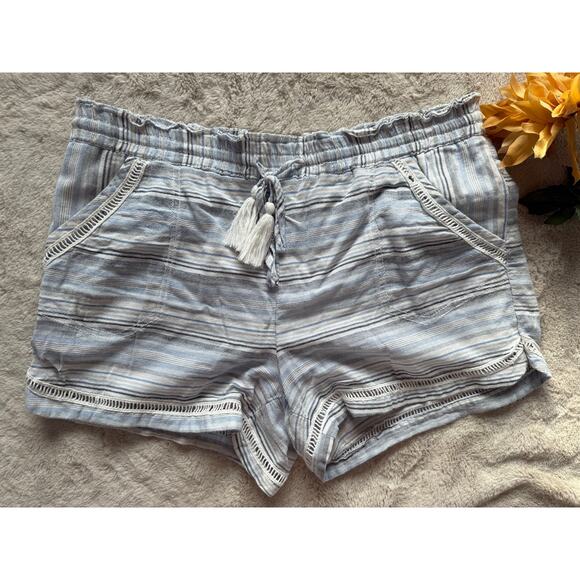 Maurices Cotton Shorts Elastic Waist Size Large - Picture 1 of 6